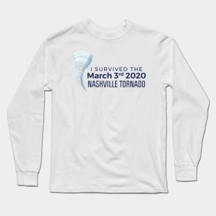 Nashville 2020 Tornado Long Sleeve T-Shirt